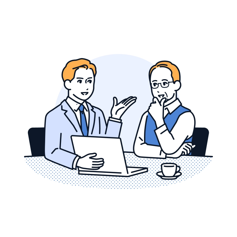 相談できる安心感